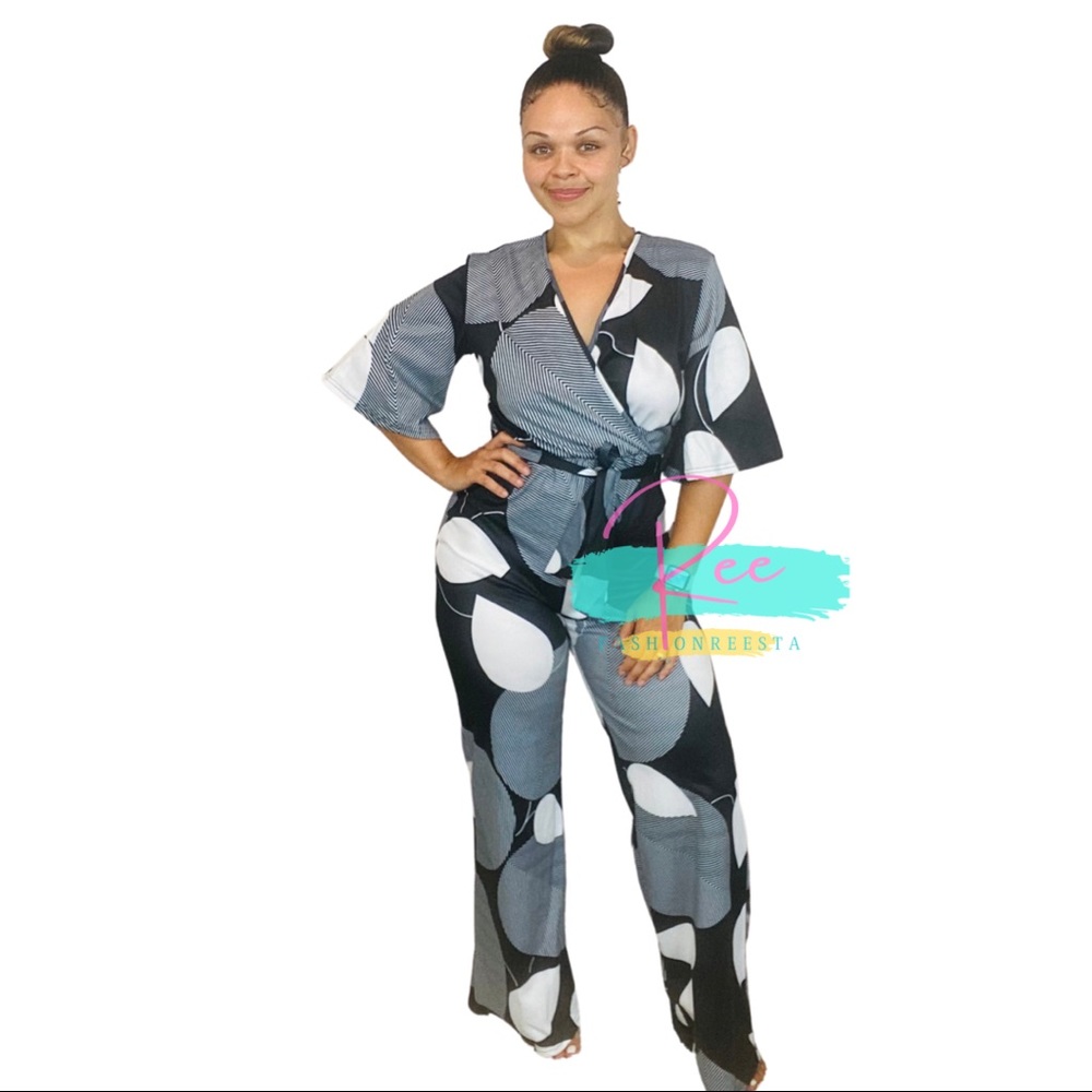 GEO-ABSTRACT ROMPER: Small-2X - Picture 5 of 6